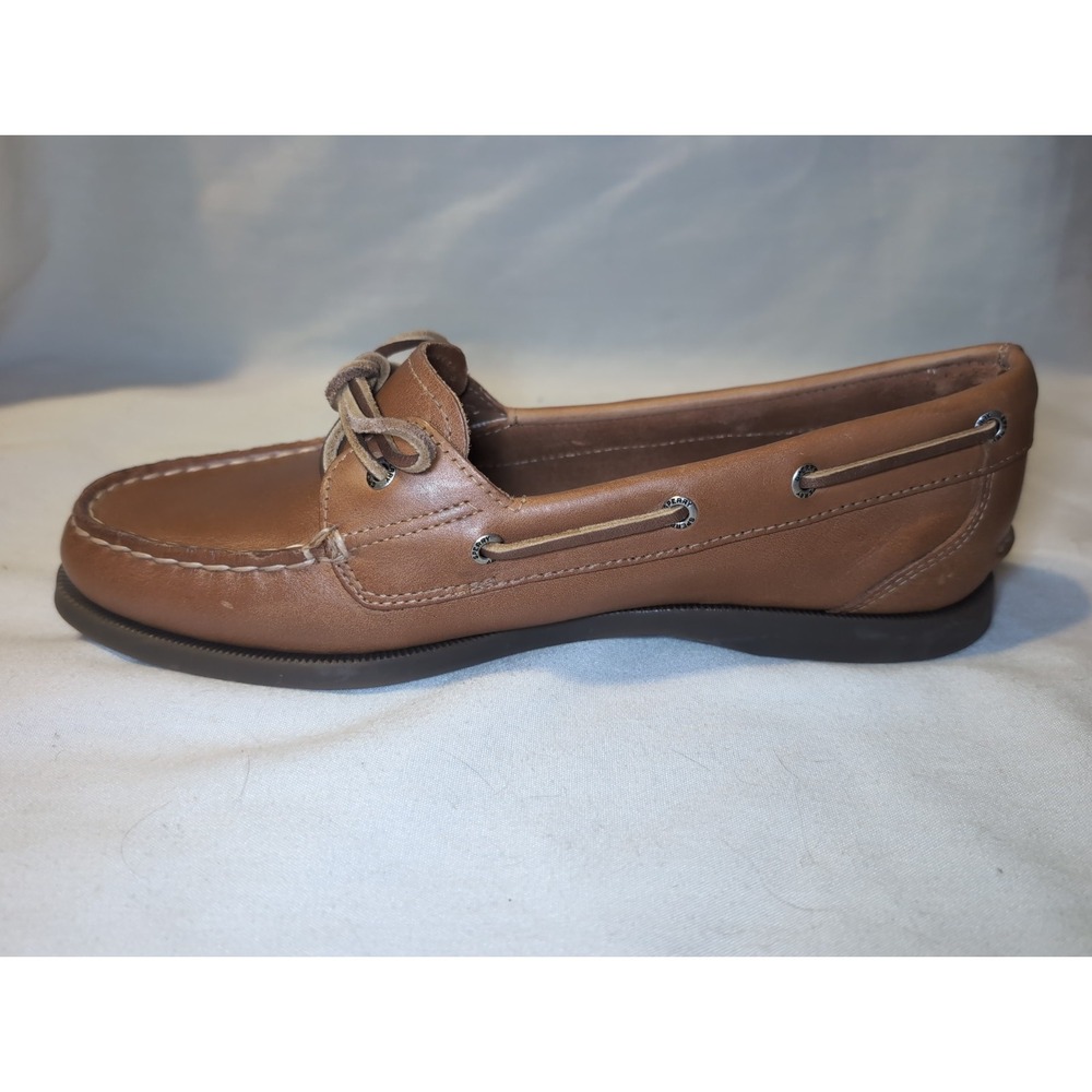Sperry Top Sider Non Marking Leather Boat Shoes Womens 10 AO 1 Eye WM 236 - Picture 7 of 10